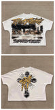 Zingj T-Shirt Oversized Y2K Blouse Korean Gothic T-Shirt Couple Retro New Sweatshirt 211-1-Outfit