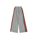 Contrast Side Stripe Baggy SweatpantsOutfit