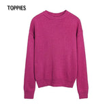 2021 Autumn Winter 15% Wool Sweater Solid Green Round Neck Sweater Soft Warm Knitted