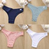 Cotton Panties Women's Panties FINETOO Sexy Female Underpants Low Waist Underwear Women Pantys Lingerie