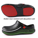 Men Sandals EVA Unisex Slippers Non-slip Waterproof Oil-proof Shoes for Chef Master Hotel Restaurant