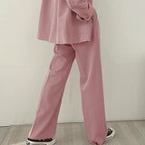 Zingj Female Spring And Autumn 2024 New Korean Version Of Korean Fried Street Design Sense Small Casual Pink Small Suit Suit