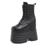 High Shoes Cos One Thick Sole Height Martin Boots Small Size Summer Exhibition Loose Cake Thick Soles