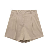 2025 New Women's Linen Blend, Vest, Vest And Shorts