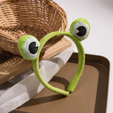 Frog Makeup Headband Wide-brimmed Elastic Hairbands Cute Girls Hair Bands Women Hair Accessories Girls