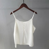 Sale Summer Women Tank Top Buttons Sexy Poleras Mujer Women Base Tops Tanks