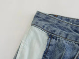 2023 Jeans For Women Mid-Rise Denim Trousers Women Streetwear Y2k Pants Woman Fashion Asymmetric Frayed Hem Summer