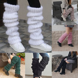Zingj Hair Long Pile Socks Female Fashion Casual Y2K Knit Pile Socks Cover