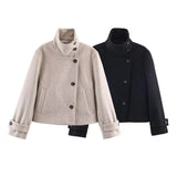 Women's 2025 New Fashion Casual Casual Pocket Pants Jacket