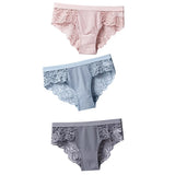 Women Panties Sexy Lace Panties Seamless Low-waist Panties Woman Thong Transparent Hollow Out Underwear Female