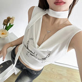 2024 Summer New Women's Sleeves Short-Sleeved Short-Sleeved Blouse