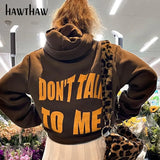 Women Autumn Long Sleeve Letter Printed Hoodie Tops Pullover Sweatshirt Wholesale Items For Business 2021 Fall