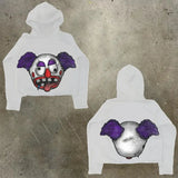 Men's Hoodie Y2K Original Hip-Hop Cartoon Graphic Print Pullover Fashion Leisure Loose Sports Shirt