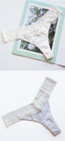pcs/Lot Plus Size Women's Cotton Panties Underwear Sexy Lace Lingerie Panty Thongs G String Tanga T-back Seamless Female