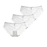 Sexy Lace Underwear Women Transparent Low Waist Panties Cotton Crotch Briefs for Girls Breathable Seamless