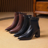 Boots Children 2025 Autumn And Winter New High-Heeling Temperament Fashion Explosion This Year's Popular Small Short