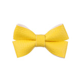 Pu Leather Bowknots Hair Clips For Cute Girls Handmade Hairpins Boutique Barrettes Headwear Kids Hair Accessories
