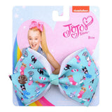 inch JoJo Bows Jojo Siwa Rainbow Printed Knot Ribbon Bow For Girls Handmade Boutique Hair Clip Children Hair