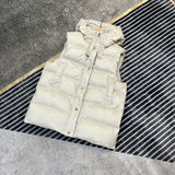 M Home Down Jacket Female European Goods Thick Vest Horse Clip New 2024 Winter Down Vest Vest Wear Loose-Outfit