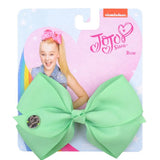 inch JoJo Bows Jojo Siwa Rainbow Printed Knot Ribbon Bow For Girls Handmade Boutique Hair Clip Children Hair