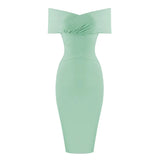 Insebay Sexy Shoulder Banded Dress Dress High Waist Tight