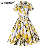 60s Vintage Tunic Dresses Summer Spring Retro Pin Up 2022 Women Jurk Casual Party Robe Rockabilly Dresses