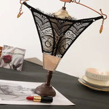 Sexy Lace Thongs Transparante Underwear Sexy Seamless Underpant Low Waist Lingerie Seduction Sexy Women's Panties