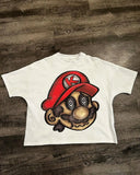 Version Simple Minority Design Cartoon Long Printed Cotton T-Shirt Men's Hip-Hop Harajuku Y2k Loose Couple Blouse 211-0-Outfit