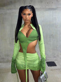 Sets Skirts Suits Skirt Two Peice Set Women Vestido Feminino Sexy Rave Outfits for Woman Festival Clothing Fashion