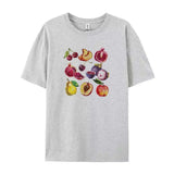 Retro Fruit Graphic Tees- Outfit