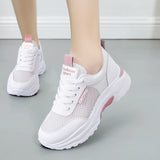 Breathable Mesh Sneakers Women 2025 Shoes Children Students White Shoes Korean Version Casual Fashion Small White Shoes