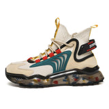Fashion Classic Men Sneakers Spring Breathable Running Shoes for Men Graffiti Sport Shoes High-top Mesh Walking Jogging