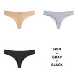 3Pcs/Lot Seamless Panty Set Underwear Female Comfort Intimates Fashion Ladies Low-Rise Briefs Panties Women Sexy