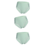 Hot Sale Cotton Panties Comfot Seamless High Waist Women's Panties Solid Lace Briefs Underwear Sexy Plus Size