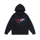 Rainbow Gradient Letter Tiger Head Printing Ins Trendy Sweater Trousers Jogging