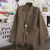 Jacket Women 2025 Spring And Autumn New Korean Version Of The Design Sense Of Niche Fried Street Casual Suit