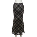 2024 Summer New Style Fashion High-Rise Crows Skirt Half-Dress