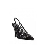 Spring And Summer New Fashion Diamond Magic Luxury High Heel Sandals Sexy Fine Heel Pointed Shoes Women's