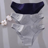 Sexy Low Waist Cotton Panties Female Underpants Solid Breathable Comfortable Women Underwear Ladies Pantys
