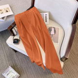 Women's Casual Pants 2025 Suit Fabrics With New Thin Casual Pants Commuting Suit Pants