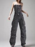 Spice Girls Fall 2025 New With Multi-Pocket Holes And Skinny Overalls