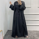 Sleeve Elegant Graceful Solid Color Three-piece