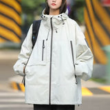 Zingj Function Storm Jacket Female Spring And Autumn Outdoor Jacket 2023 New Waterproof Windproof Rest Sports