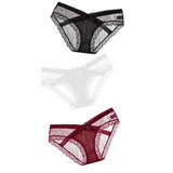 Women Lace Panties Seamless Panty Breathable Briefs For Women Hollow Out Low Waist Transparent Underwear Intimates