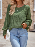 Fashion Autumn And Winter New Women's Casual Solid Color Round Collar Long Sleeve Splicing Jacket