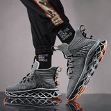 Top Men's Running Shoes High-quality Unique Blade Sole Breathable Mesh Outdoor Profession Cushioning Jogging Sport