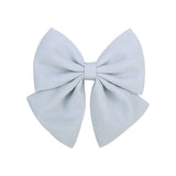 Pcs/lot Cute Solid Cotton Hair Bows With Clip For Girls Hair Clips Handmade Hairpins Barrettes Headwear Kids Hair
