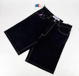 Zingj Pants Men's Loose Wide-Leg Retro Gradient Jeans Men's Tide Card High Street Straight Tube Overs 211-0-Outfit