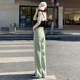 Women Jeans High Waist Loose Straight Leg Femme Jean 2022 Spring Fashion Y2k Casual Streetwear Female Pants Baggy