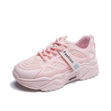 Old Dad Shoes Women 2025 Summer New Breathable Thick Bottom Increase Casual Shoes Korean Version Of Student Running